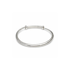 925 Sterling Silver Adjustable Kada Bracelet for Women