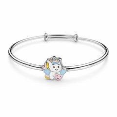 925 Sterling Silver Kids Cute Angel Kadali Bracelet