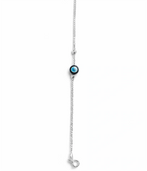 925 Sterling Silver Evil Eye Bracelet for Women