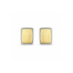 925 Silver Dual Tone Earrings