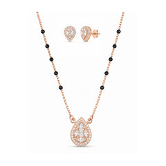 Rose Gold Mangalsutra Set