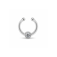 925 Silver Septum Nose Pin