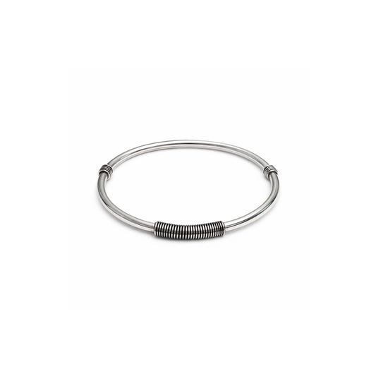925 Sterling Silver Classic Coil Kada