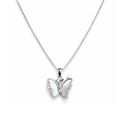 925 Sterling Silver Butterfly Pendant for Women