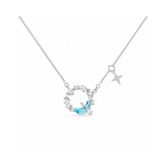 Rose Glod  Chain Pendent
