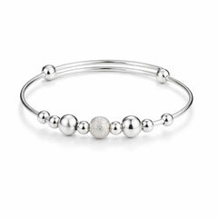 925 Sterling Silver Kids Designer Bead Kadali Bracelet