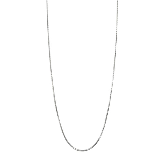 925 Sterling Silver Slim Plain Chain