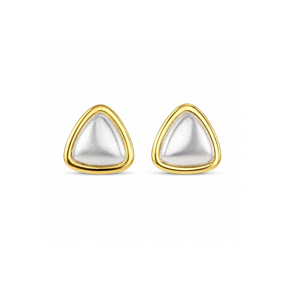 925 Silver Dual Tone Earrings