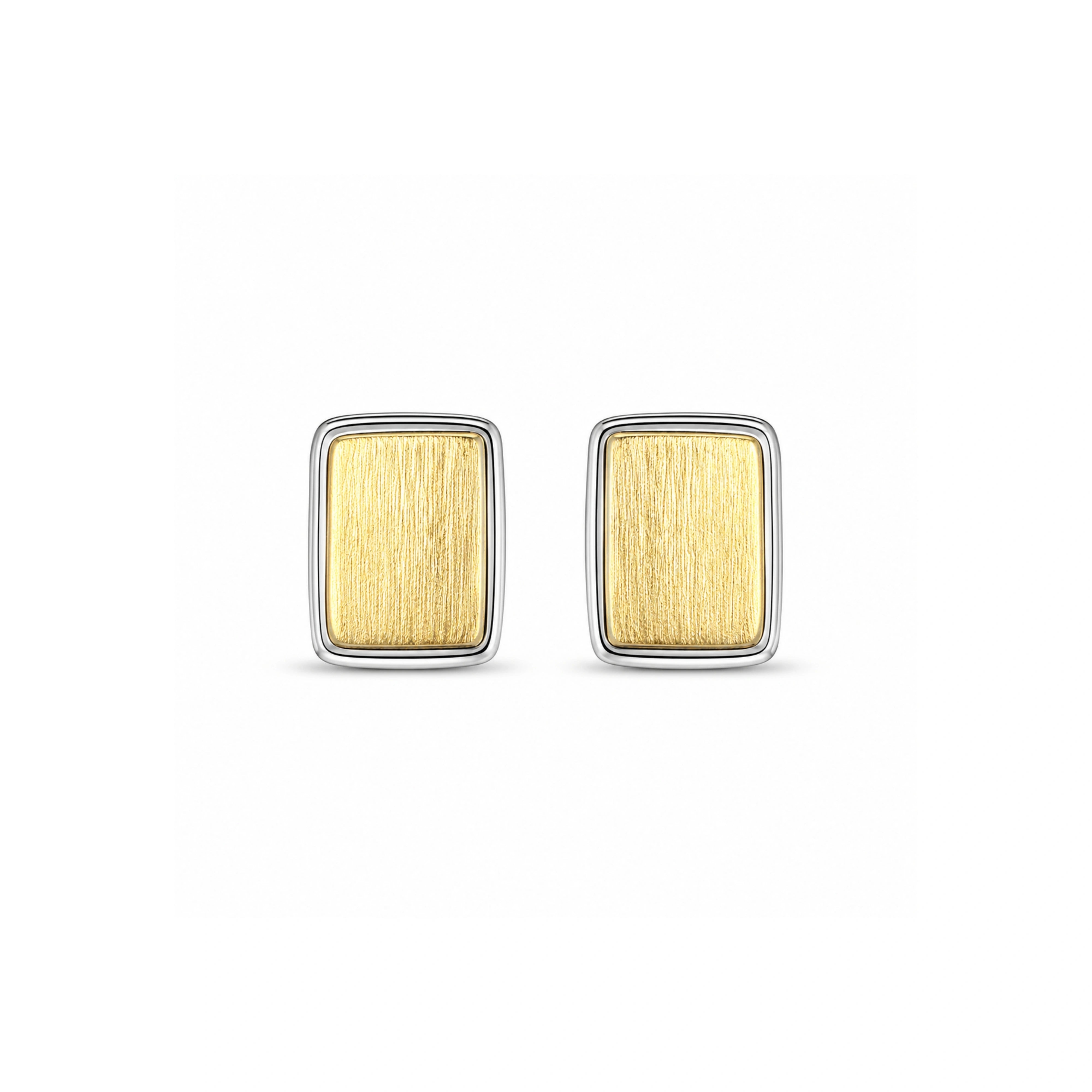 925 Silver Dual Tone Earrings