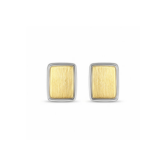 925 Silver Dual Tone Earrings