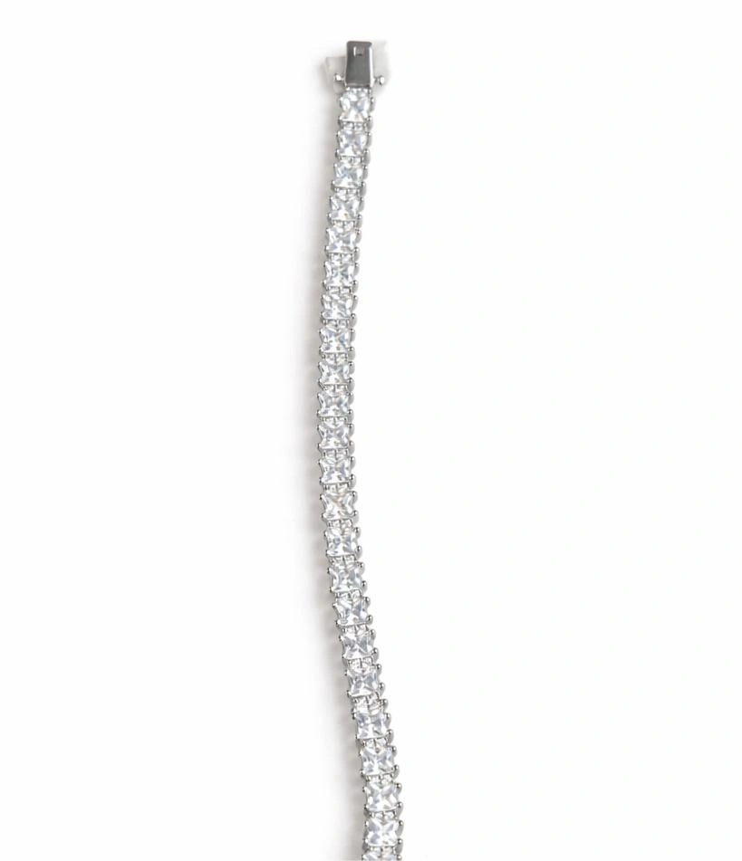 925 Sterling Silver Classic CZ Tennis Bracelet for Women