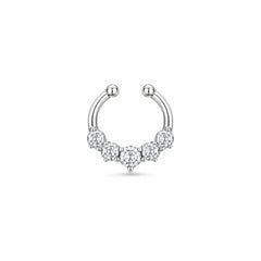 925 Silver Septum Nose Pin