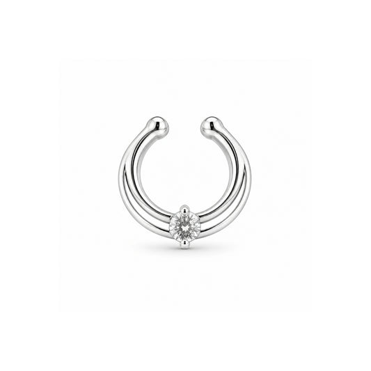 925 Silver Septum Nose Pin