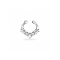 925 Silver Septum Nose Pin