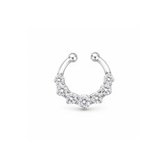 925 Silver Septum Nose Pin