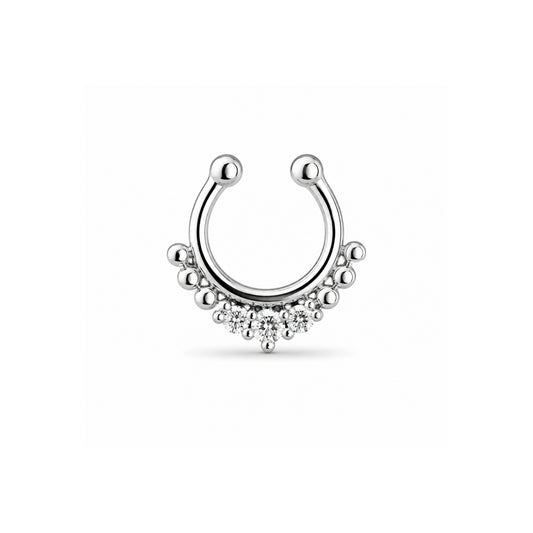 925 Silver Septum Nose Pin