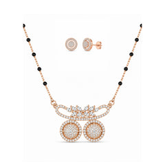 Rose Gold Mangalsutra Set