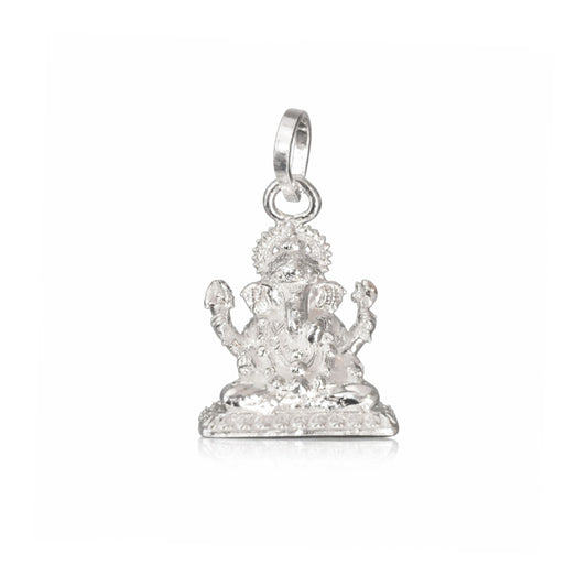 925 Sterling Silver Lord Ganesha Pendant
