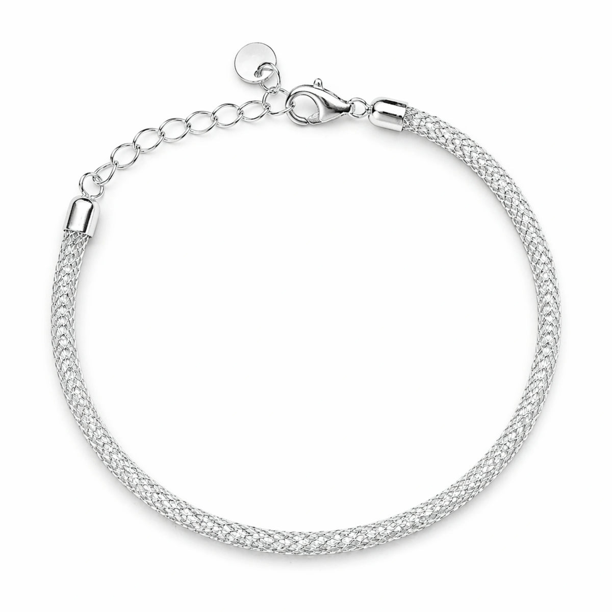 925 Sterling Silver Mesh Bracelat