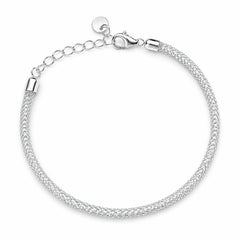 925 Sterling Silver Mesh Bracelat