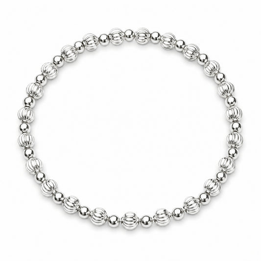 925 Silver CNC Streachble Bracelet
