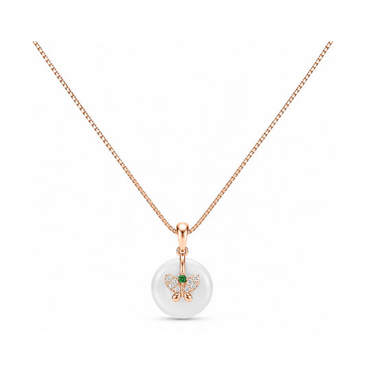 Rose Glod  Chain Pendent
