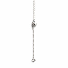 925 Sterling Silver Heart Charm Bracelet for Women