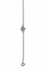 925 Sterling Silver Elephant Charm Bracelet with Crystal Accents for Women