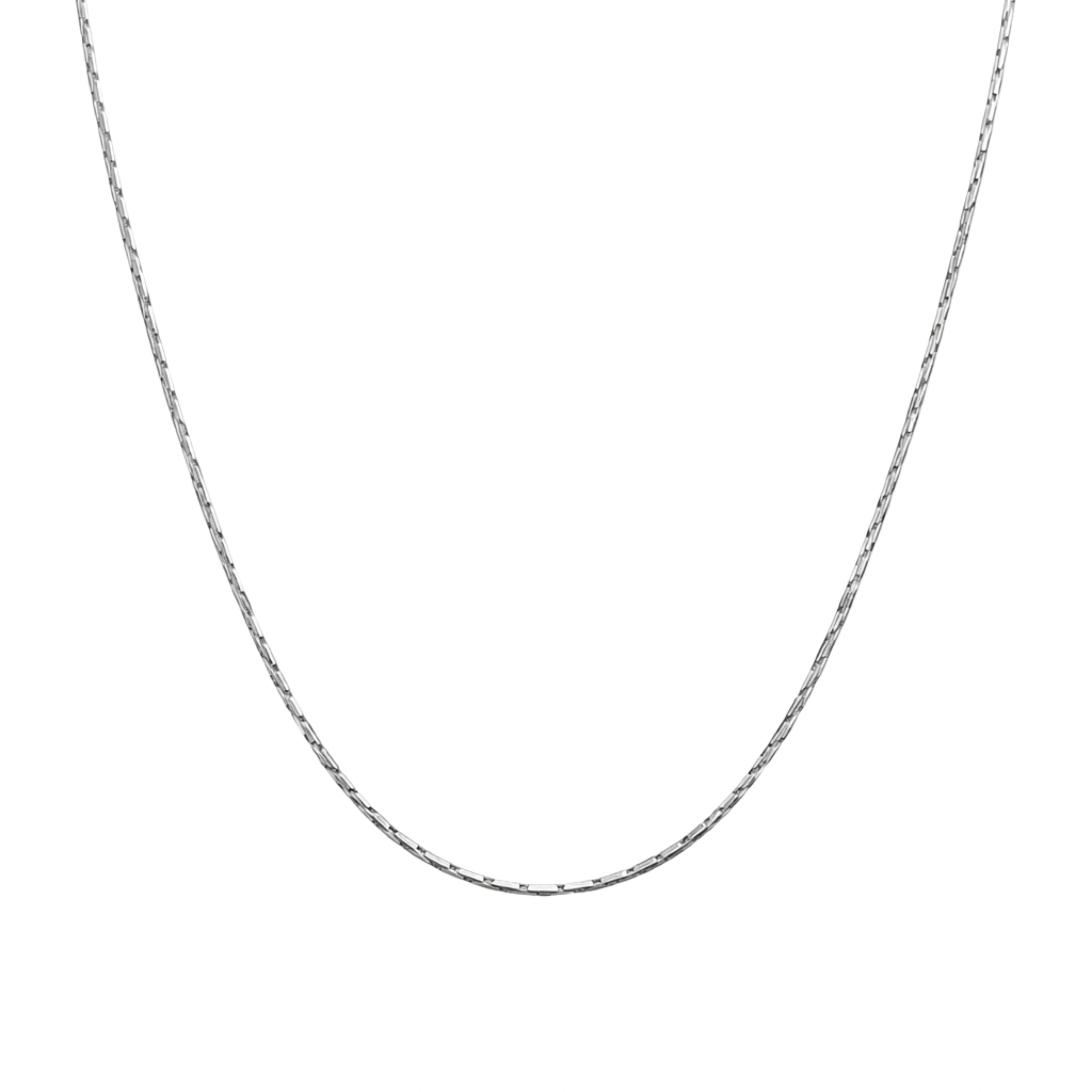 925 Sterling Silver Figaro Chain Necklace – Classic Italian Link Silver Chain