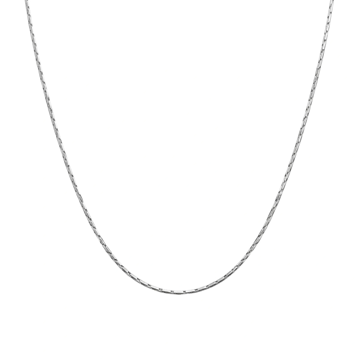 925 Sterling Silver Figaro Chain Necklace – Classic Italian Link Silver Chain
